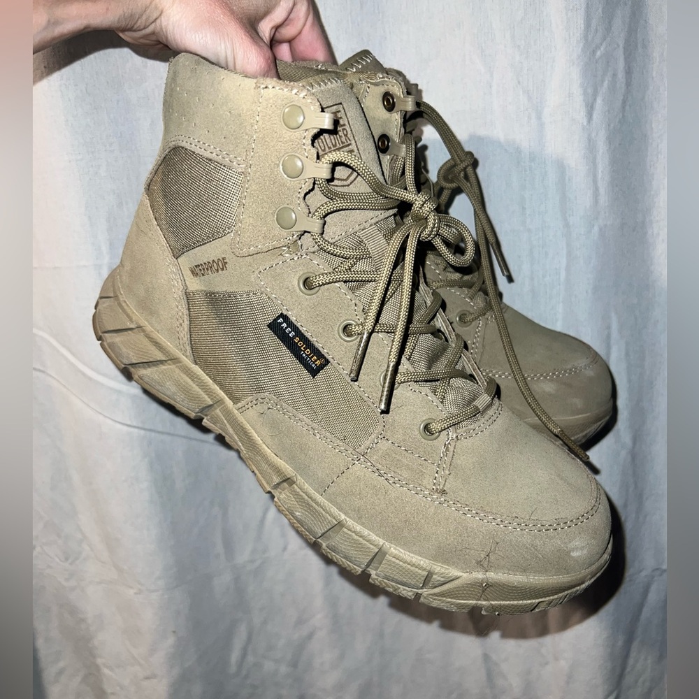 Free Soldier Tactical Waterproof Boots